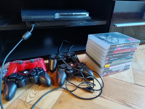 Ps3 slim konsole mit spiele - slim,