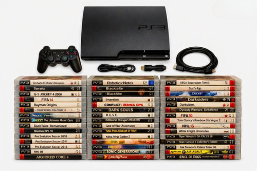 Sony playstation ps3 slim - playstation,
