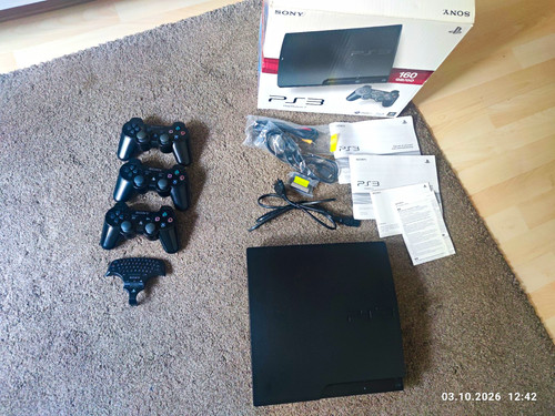 Ps3 slim 160 controller - ps3, controller+