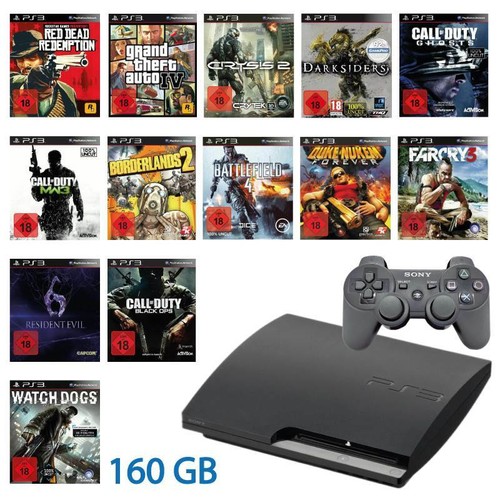 Playstation ps3 slim - ps3, +