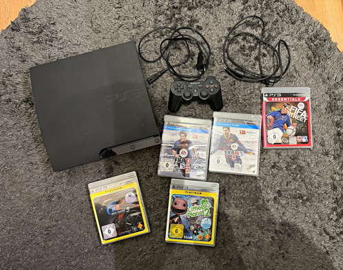 Sony playstation ps3 slim - 3,